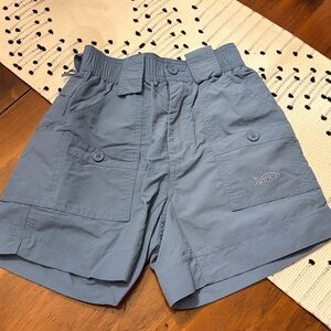 AFTCO BOYS  Blue-grey Fishing Shorts